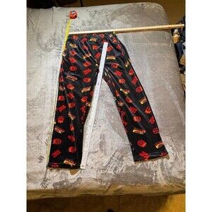 Deadpool Marvel Fleece Pajama Bottoms Large USED Soft
